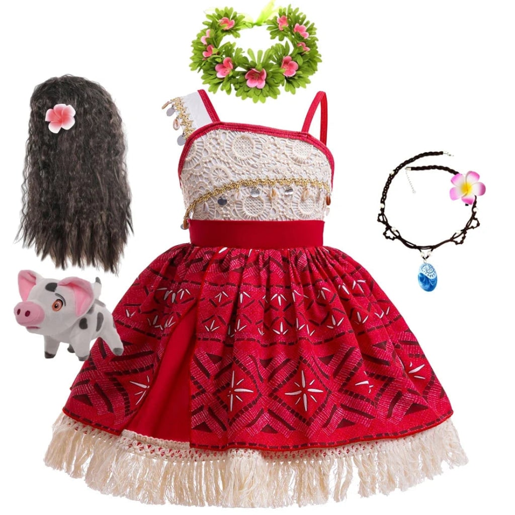 Halloween Costume Principessa Abito Frange - Image 5