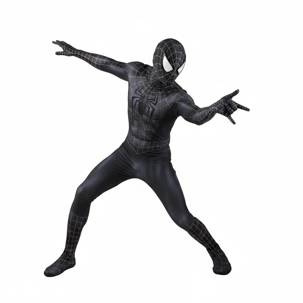 Halloween Costume Supereroe Maschera E Tuta Completa - Image 3