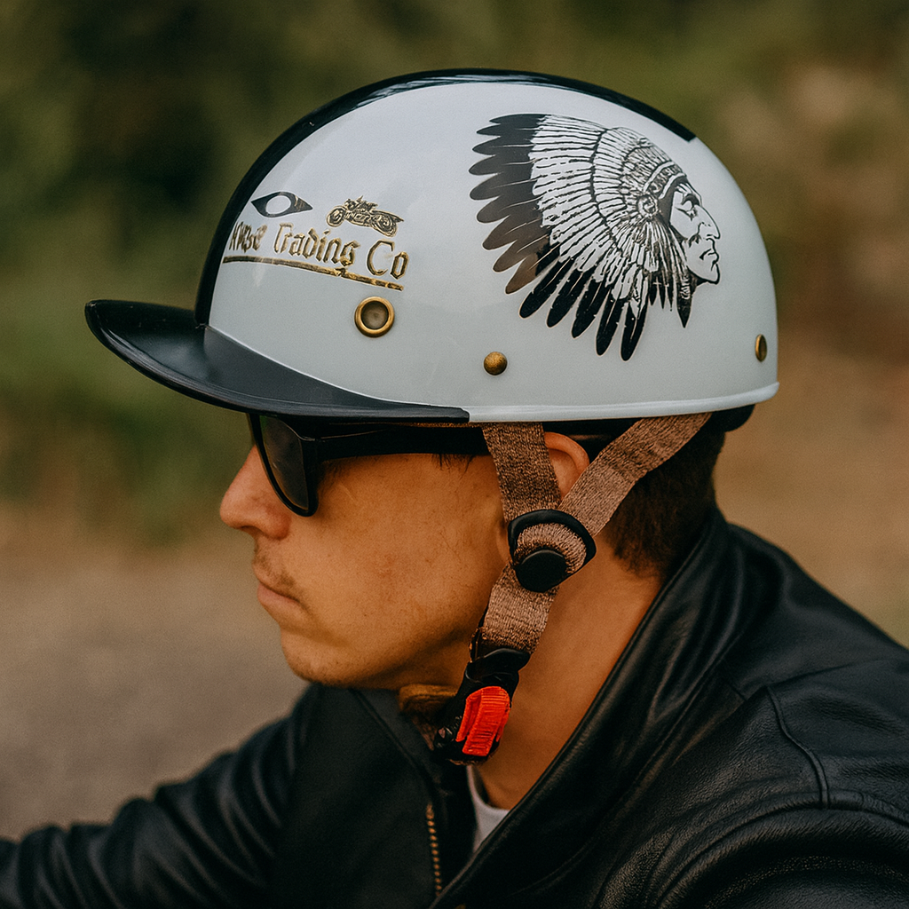 Motorcycle Helmet Half Face Helmet Baseball Cap Style ABS Safety Shell
