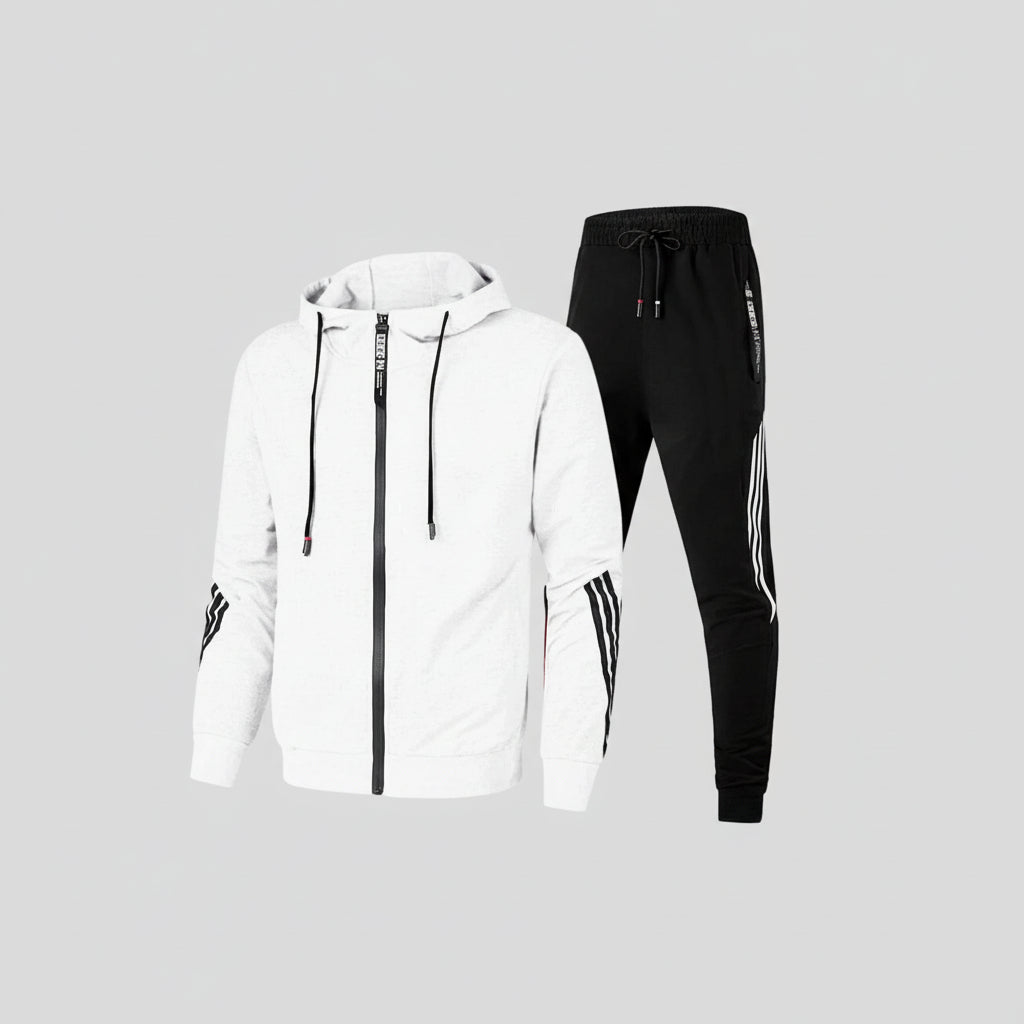 Trainingspak Heren Sportief Ademend Tweedelig Comfort Set