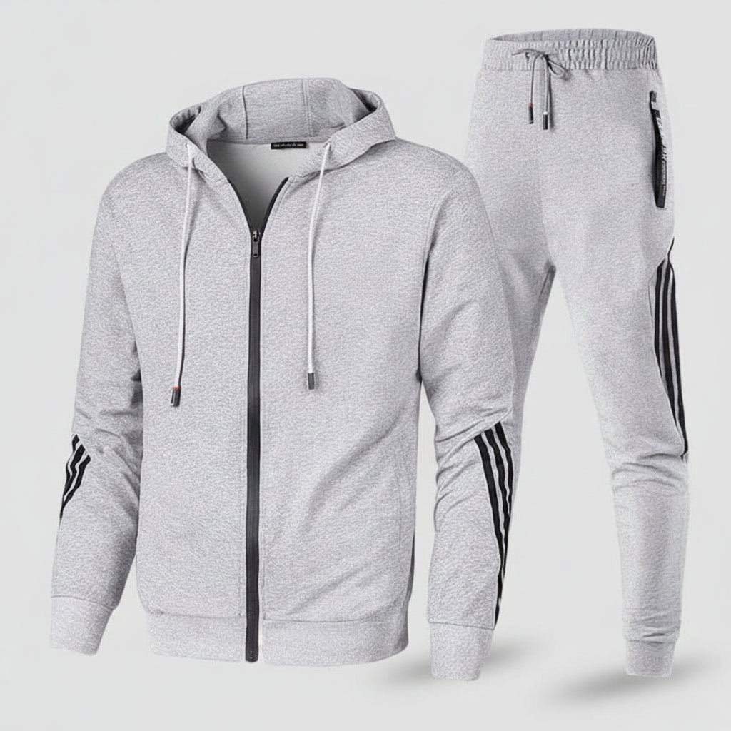 Trainingspak Heren Sportief Ademend Tweedelig Comfort Set