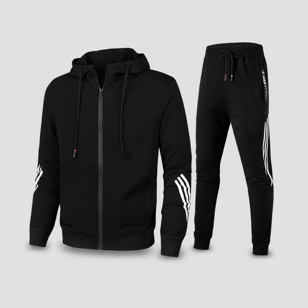 Trainingspak Heren Sportief Ademend Tweedelig Comfort Set
