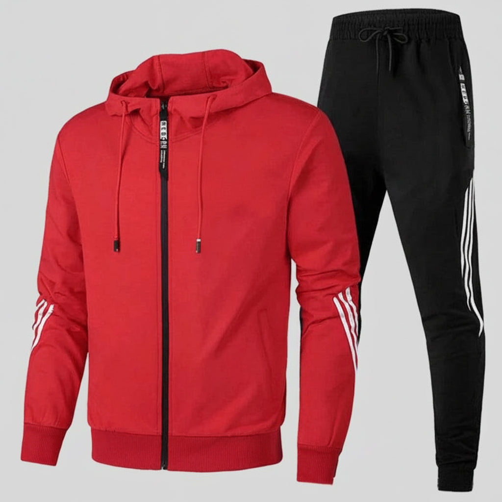 Trainingspak Heren Sportief Ademend Tweedelig Comfort Set