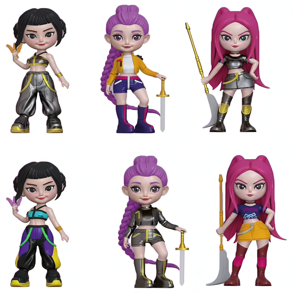 Action Figures Anime Collectible Set Kids Display