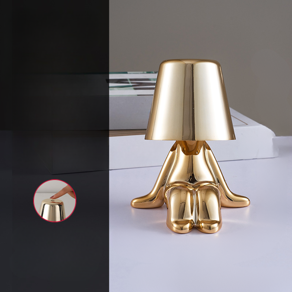 GloRay - Lampada da tavolo multifunzione con funzione dimmerabile 