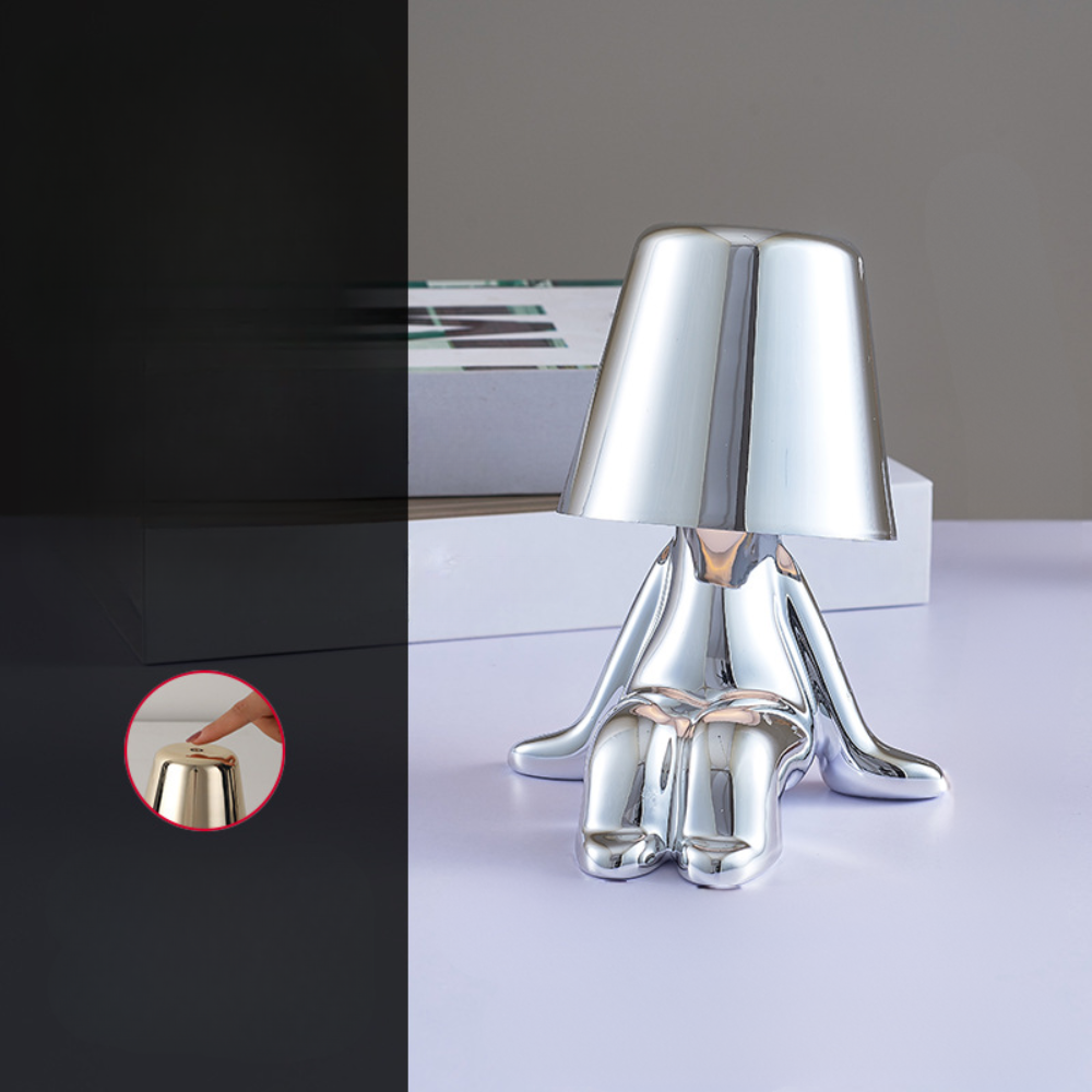GloRay - Lampada da tavolo multifunzione con funzione dimmerabile 