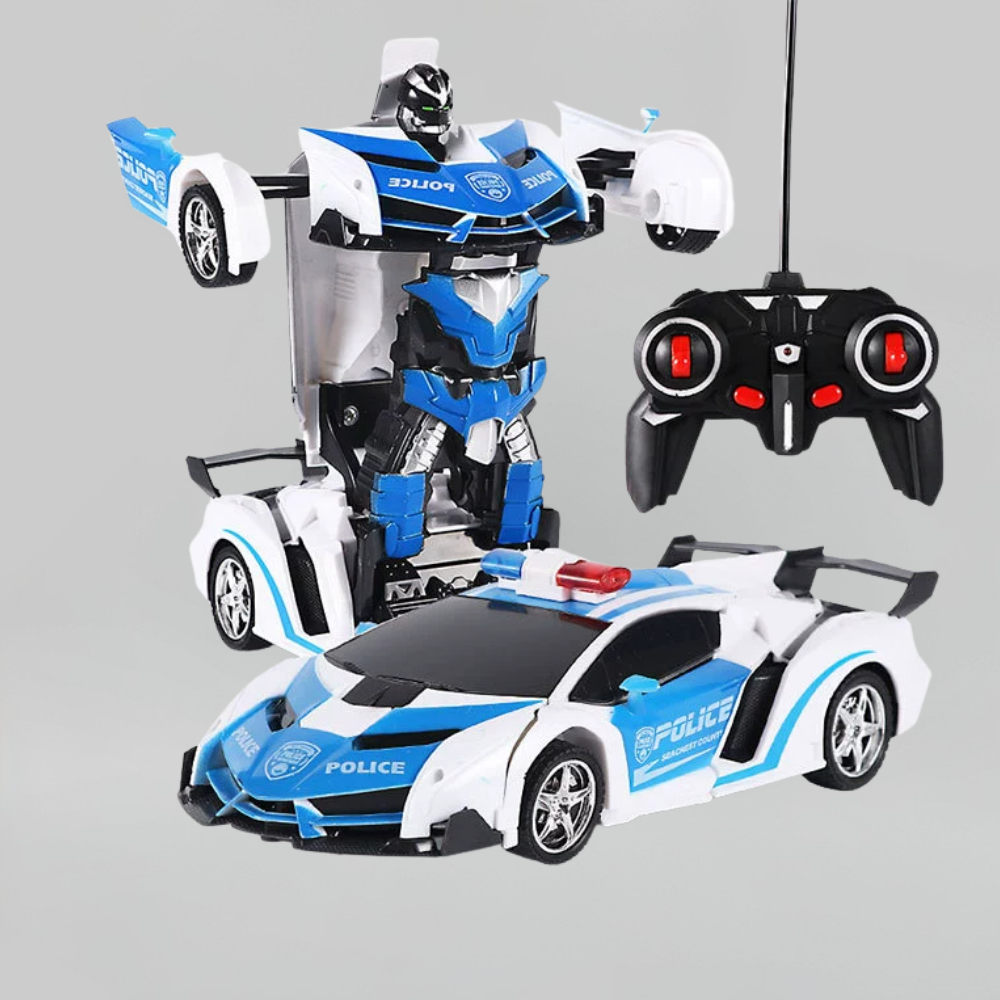 Toy Car RC Transforming Robot 360° Rotation Remote Control