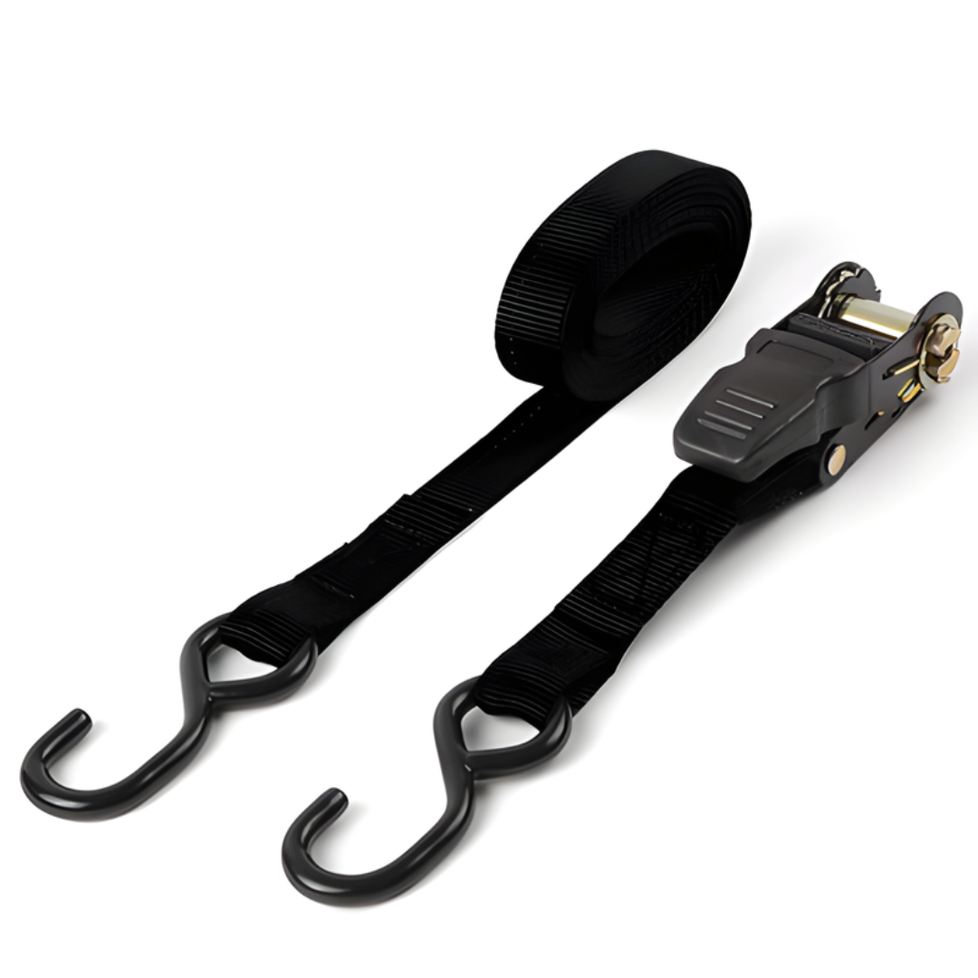 Cargo Straps Heavy Duty Retractable Metal Tie Down Set