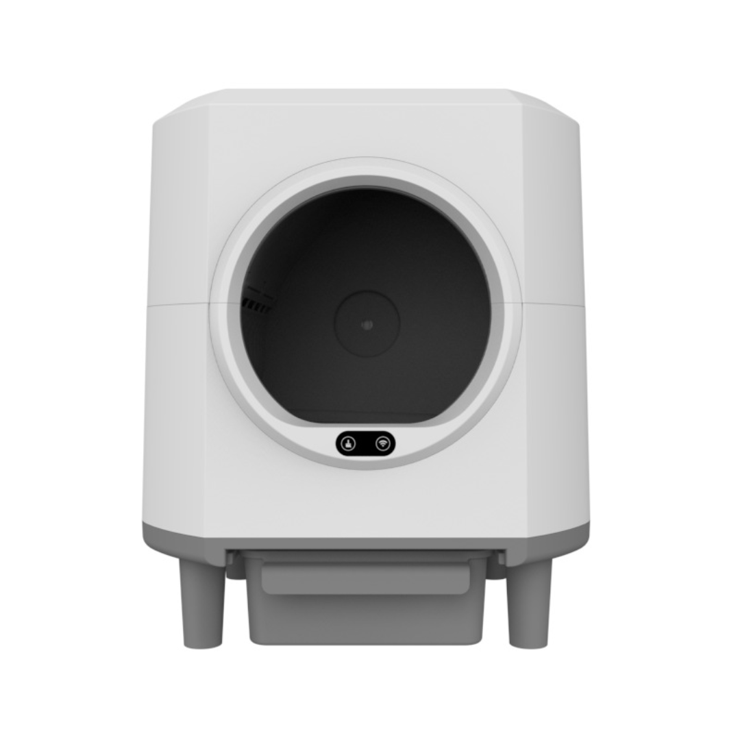 Caixa de Areia Automática Design Inteligente Sistema Autolimpante