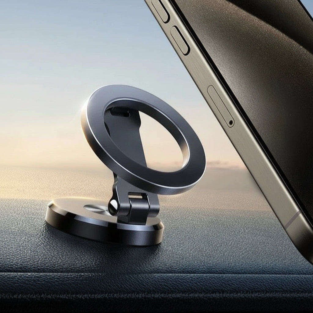 Car Phone Holder Magnetic Foldable Handsfree Car
