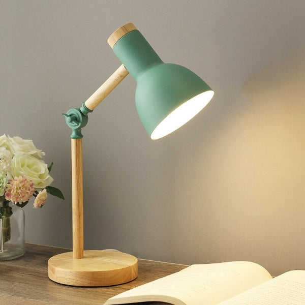 Lampada da lavoro LED in legno