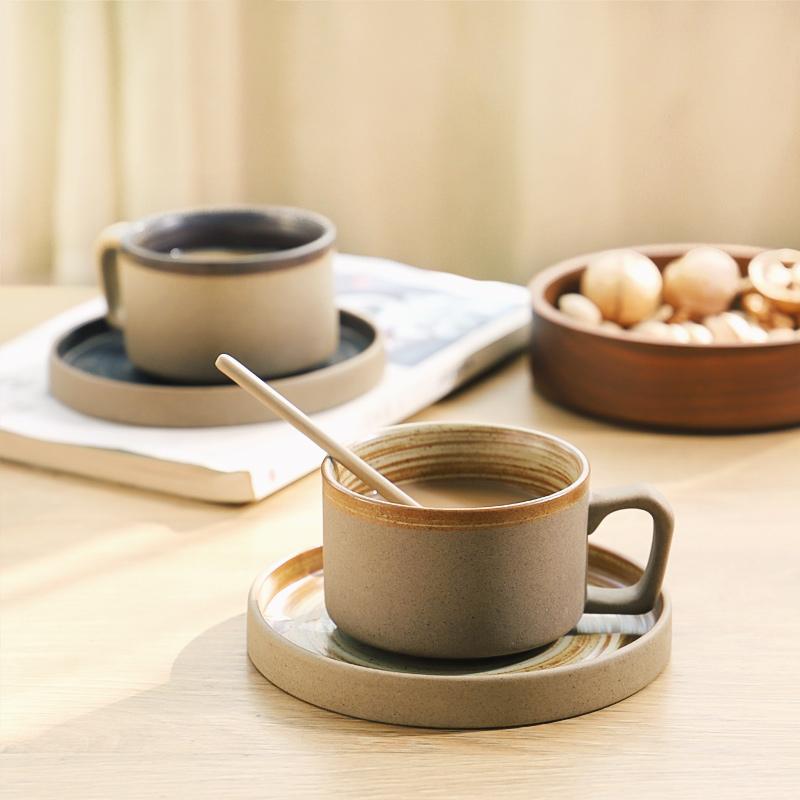 Set di 3 Tazze da Caffè in Ceramica