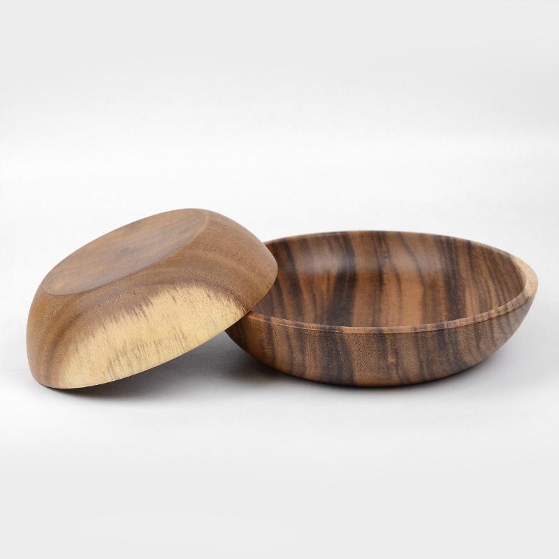 Conjunto de 2 Taças de Madeira Jujube