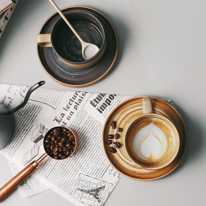 Set di 3 Tazze da Caffè in Ceramica