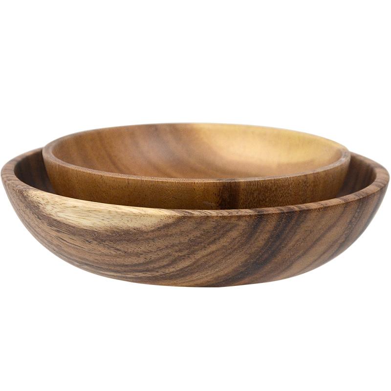 Conjunto de 2 Taças de Madeira Jujube