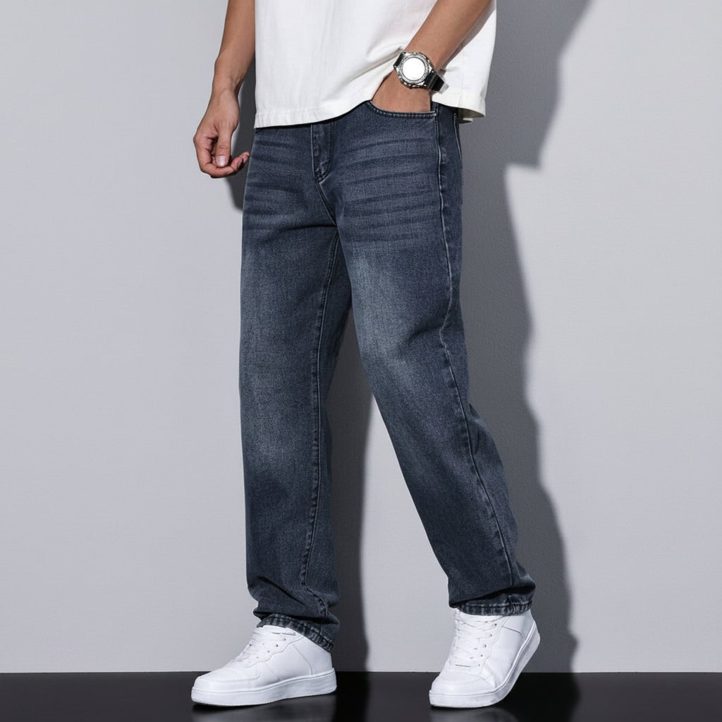 Jeans Casual Vestibilità Ampia Stile Rilassato - Image 15