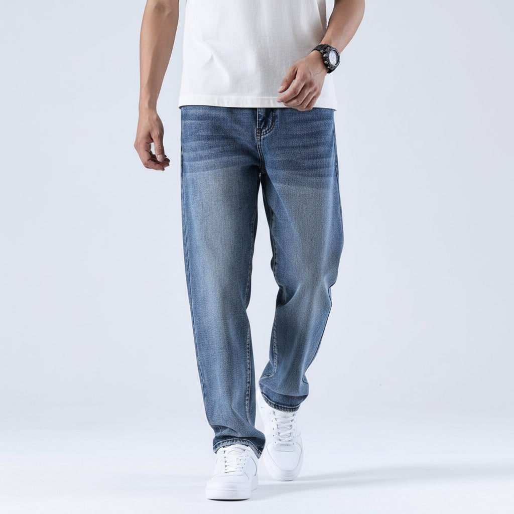 Jeans Casual Vestibilità Ampia Stile Rilassato - Image 5