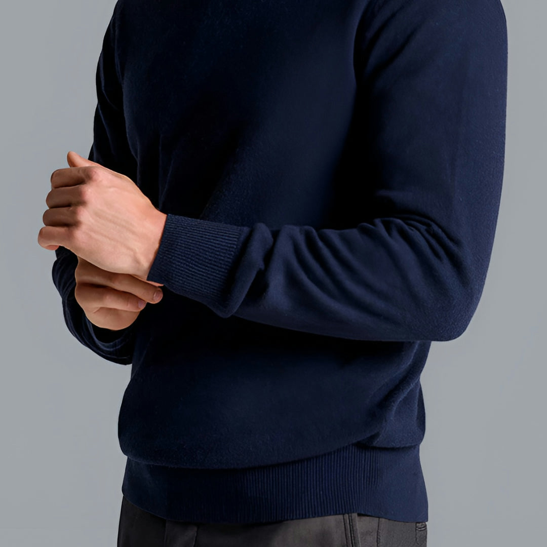 Maglione elegante da uomo girocollo invernale casual