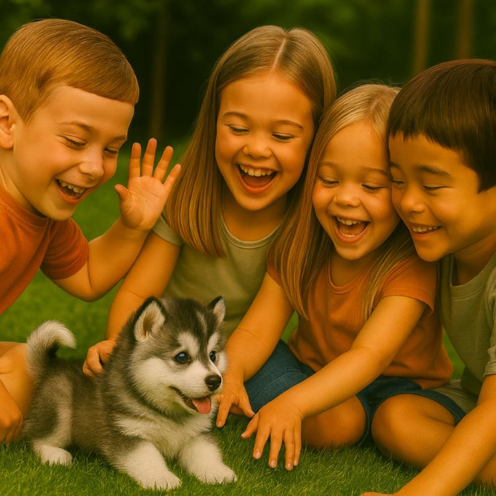 Interactive Walking Husky Puppy – Realistic Barking & Moving Electronic Robot Dog Toy - Image 5
