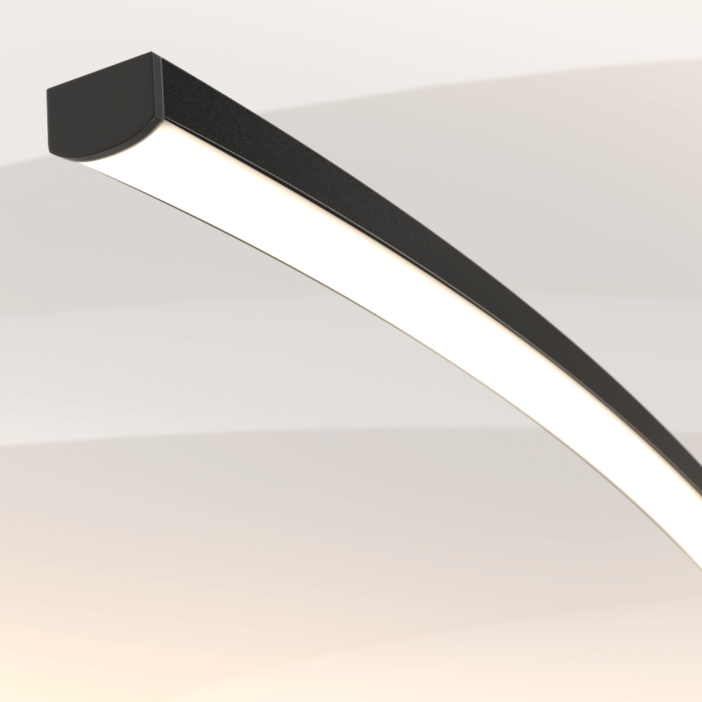 Lampada Terra Arco Design Moderno - Image 7