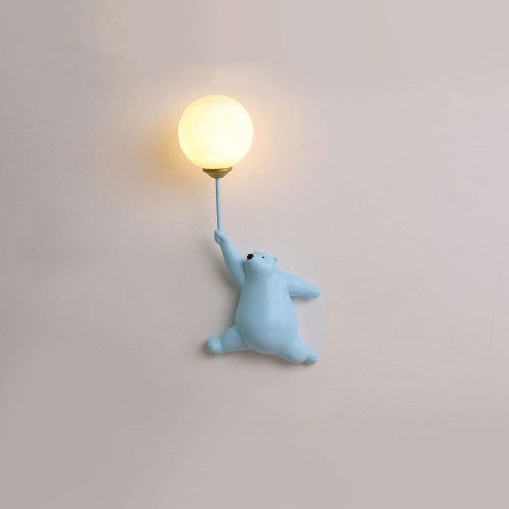 Lampade Parete Decorative Design Orso Complemento Casa Unico - Image 4