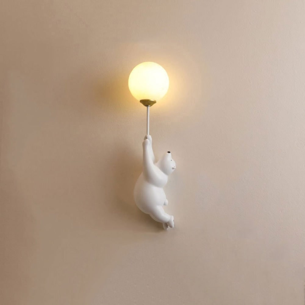 Lampade Parete Decorative Design Orso Complemento Casa Unico - Image 6
