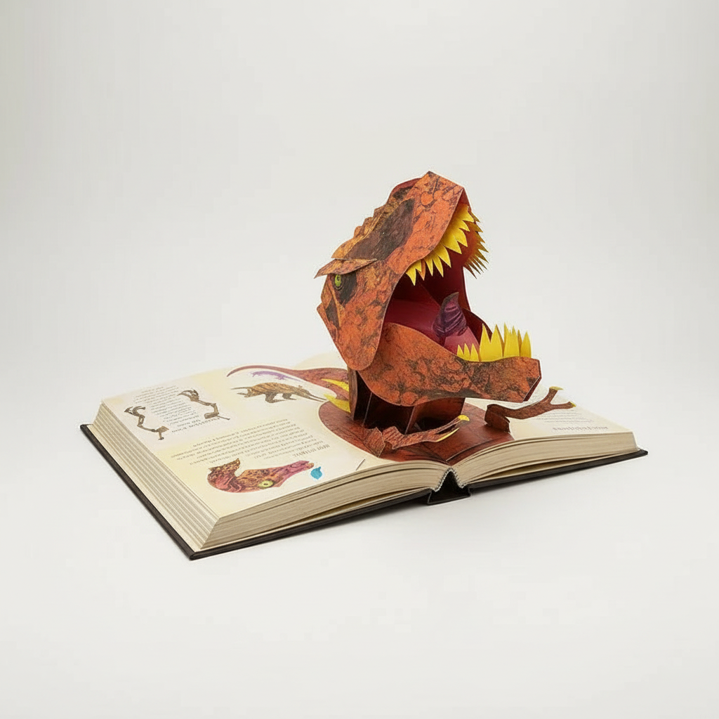Libro Pop Up Dinosauri Avventura Interattiva - Image 2