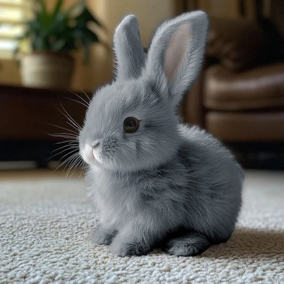 Lifelike Bunny Toy Plush Easter Stuffed Animal Gift - Image 9