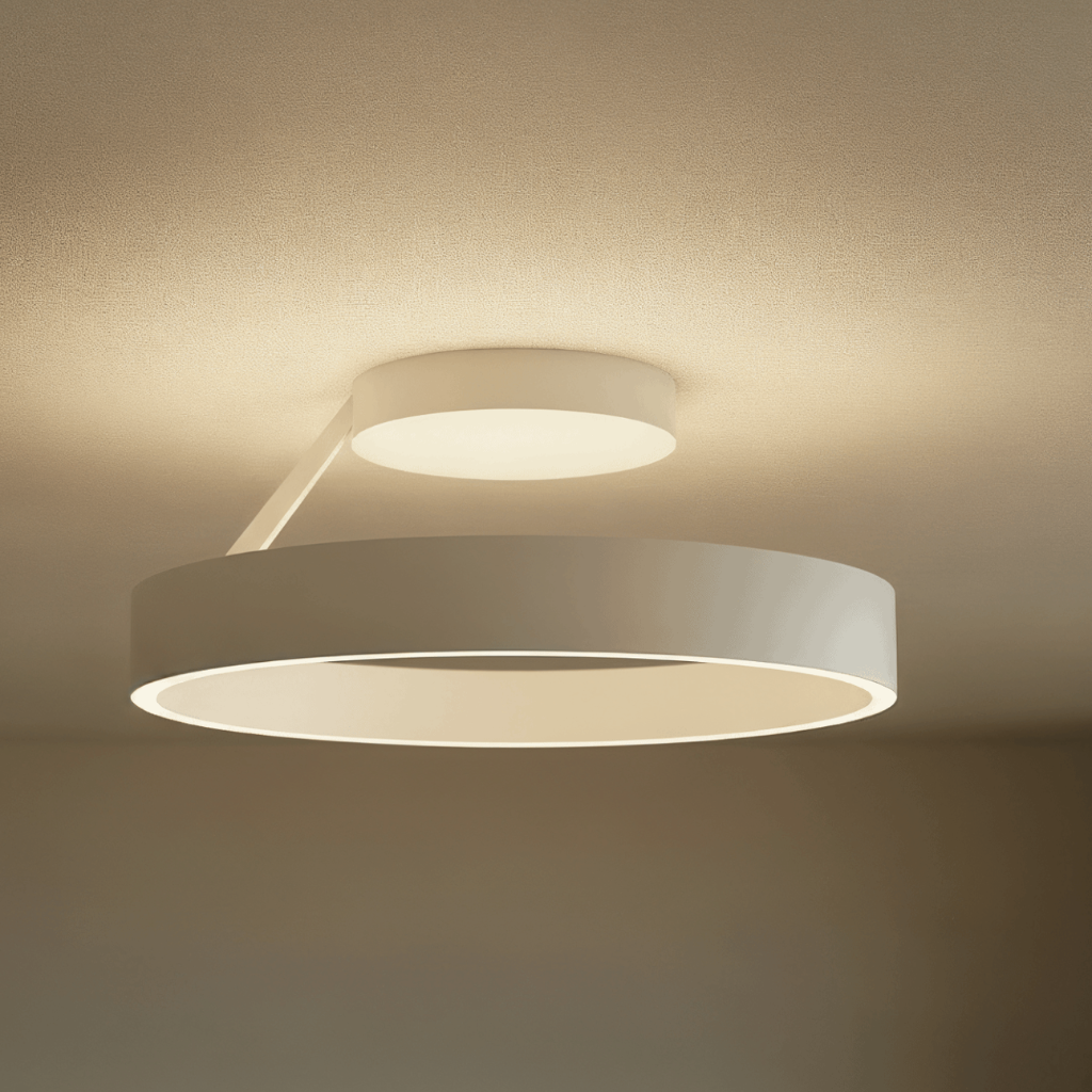 Light Ceiling Lamp Modern Round Design - Image 14