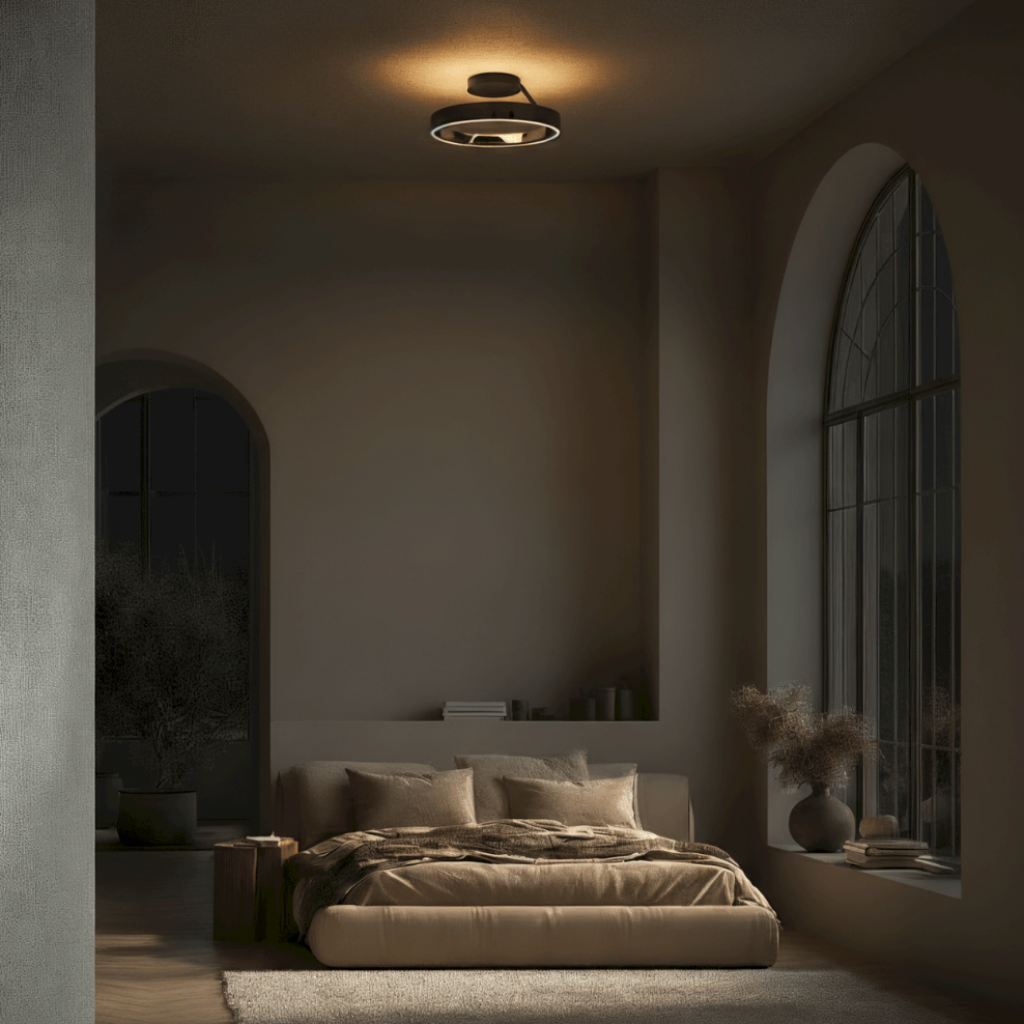 Light Ceiling Lamp Modern Round Design - Image 7