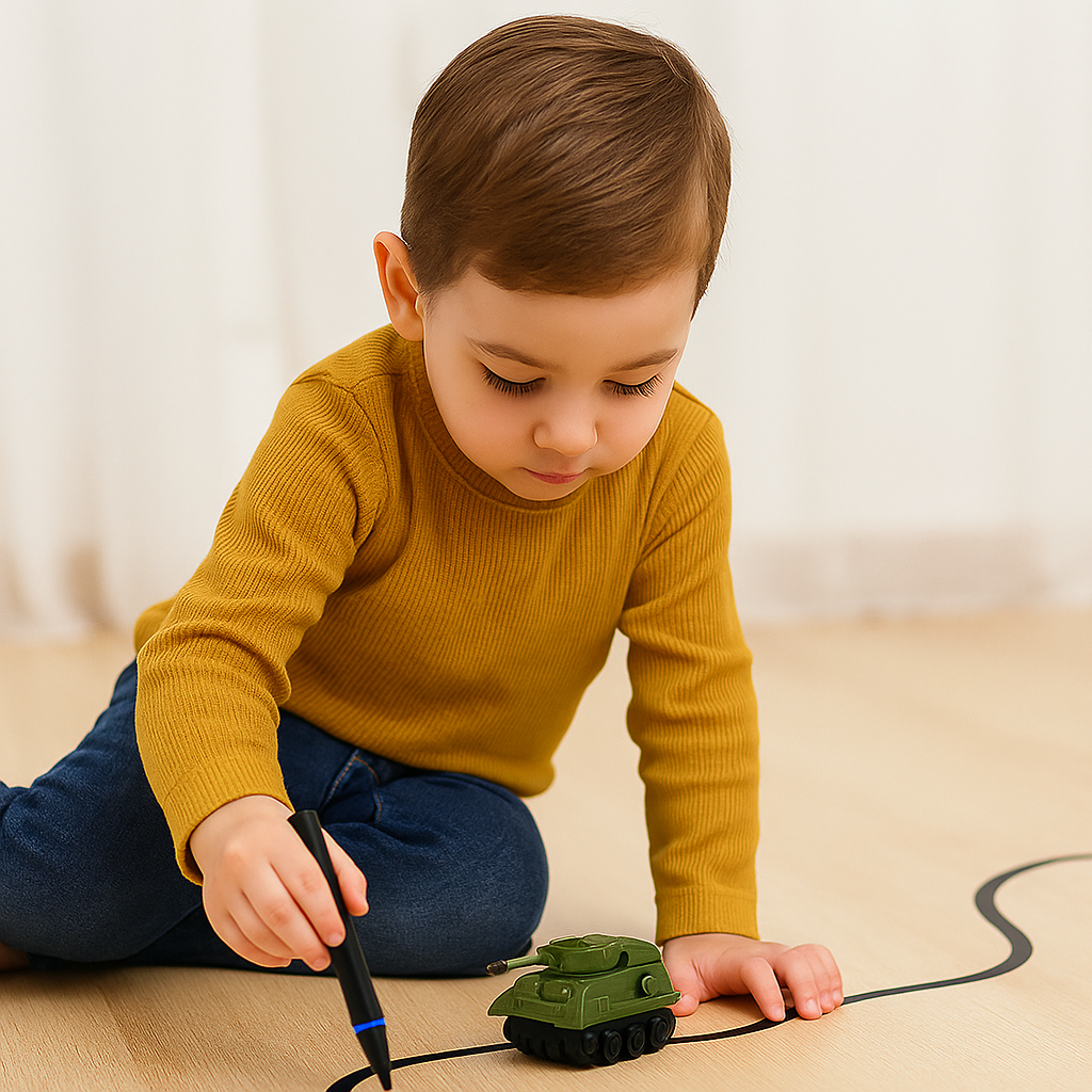 Toy Car Line Following Interactive Educational ABS Toy