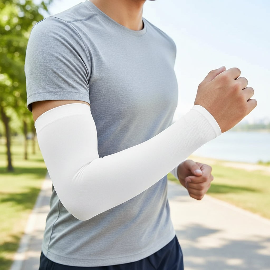 Manicotti Braccia Protezione UV Sport Outdoor - Image 2