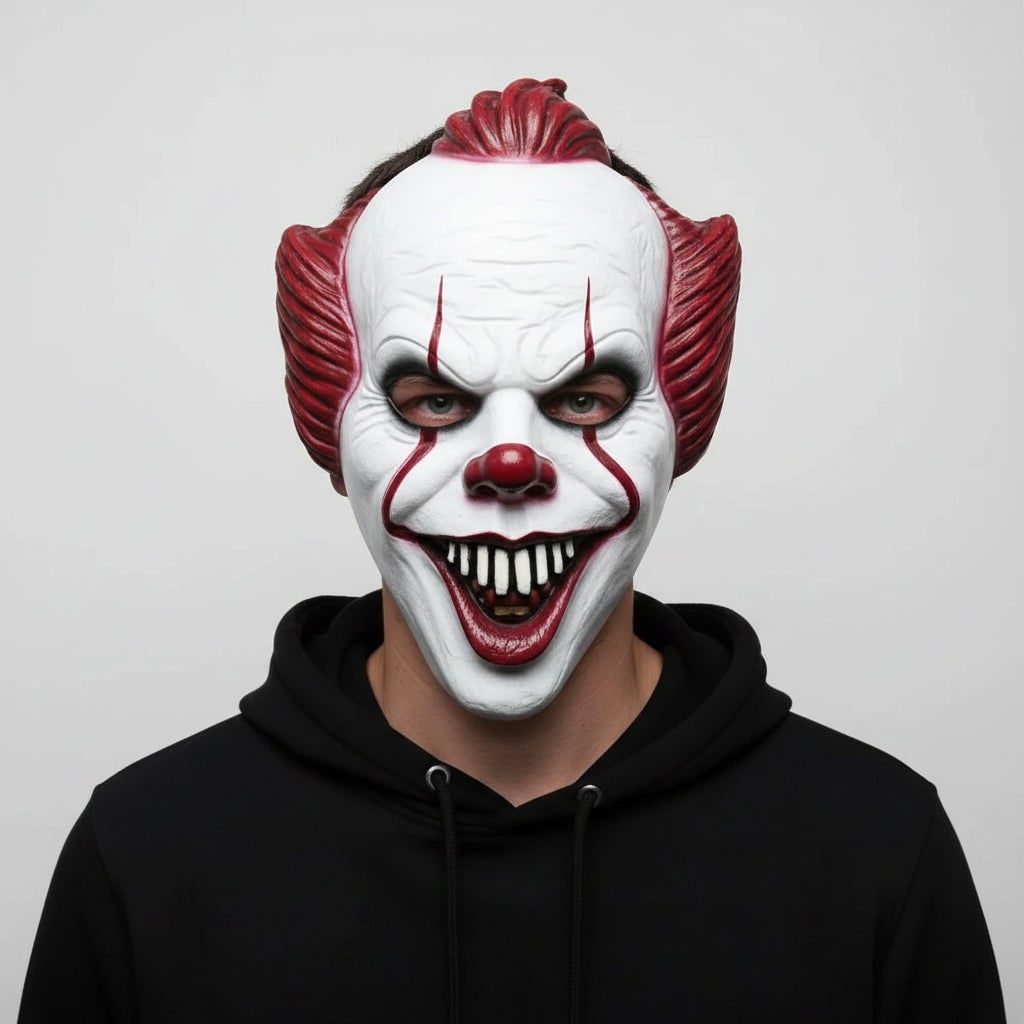 Maschera Di Halloween Design Clown Festa Divertente - Image 5