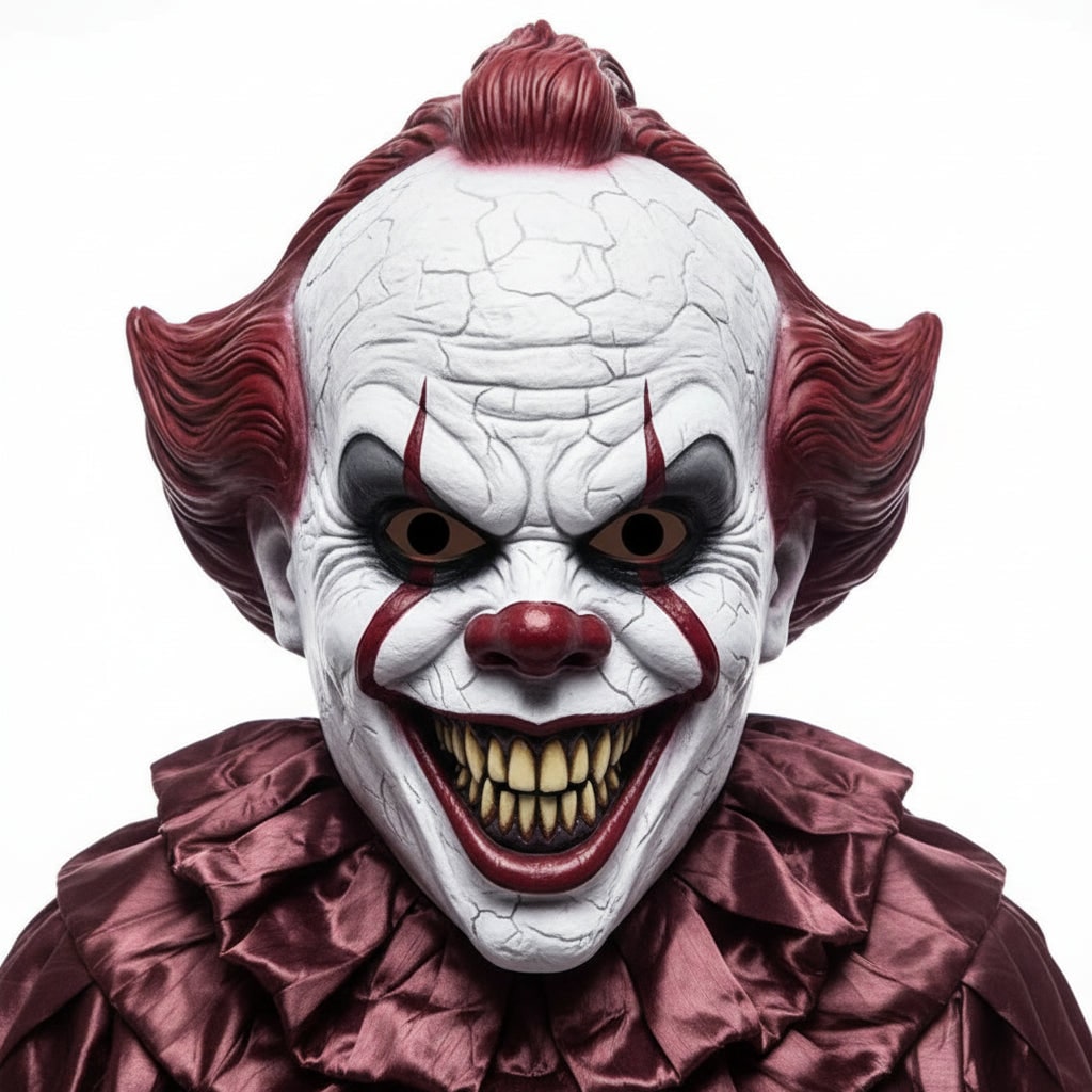 Maschera Di Halloween Design Clown Festa Divertente - Image 6
