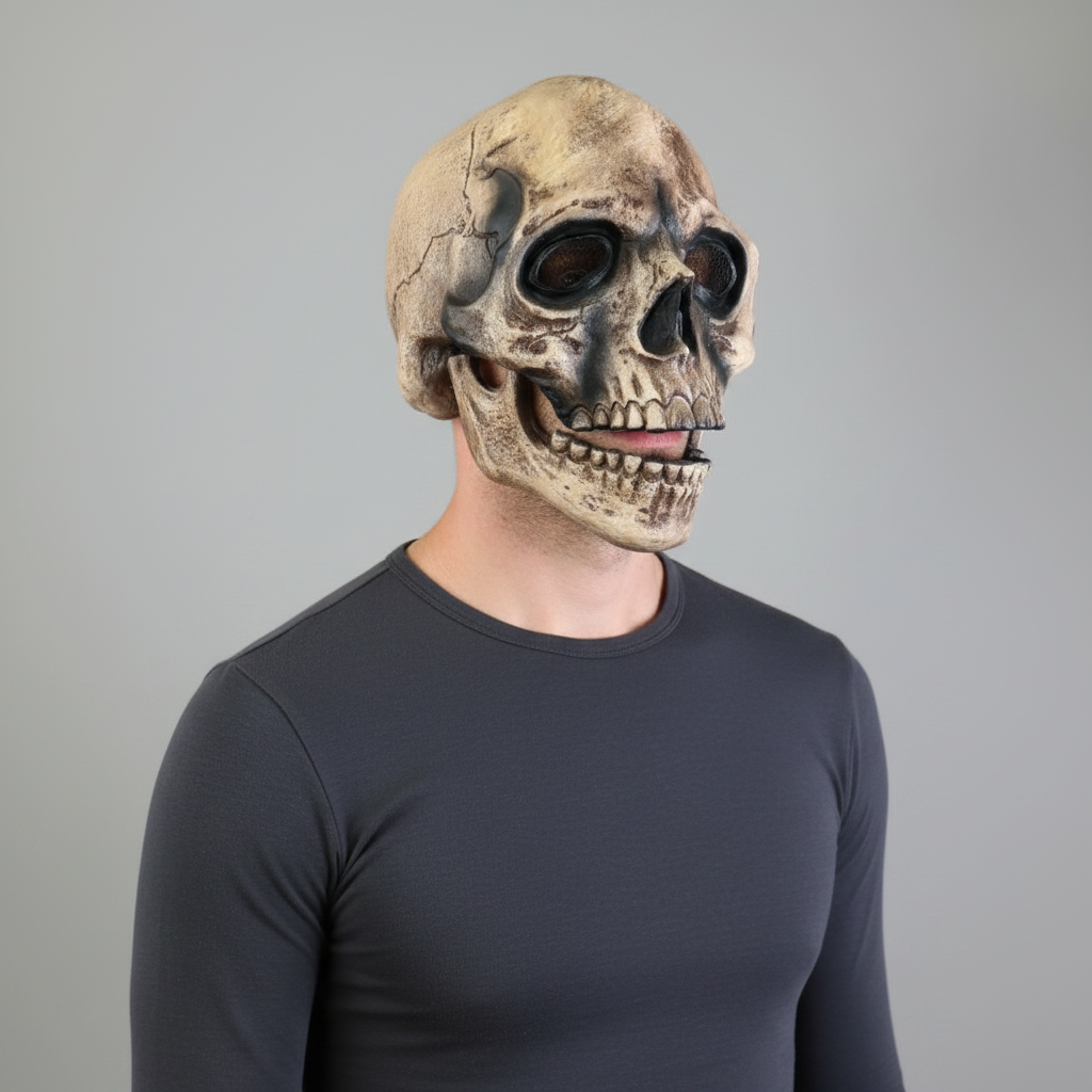Maschera Halloween Teschio Mandibola Mobile Horror - Image 1