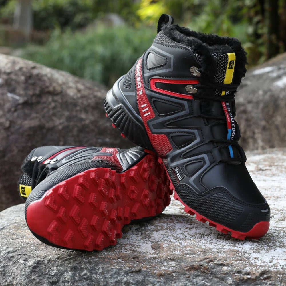 Men's Da Trekking Scarpe Invernali Athletic | Lace-Up Boots - Image 4