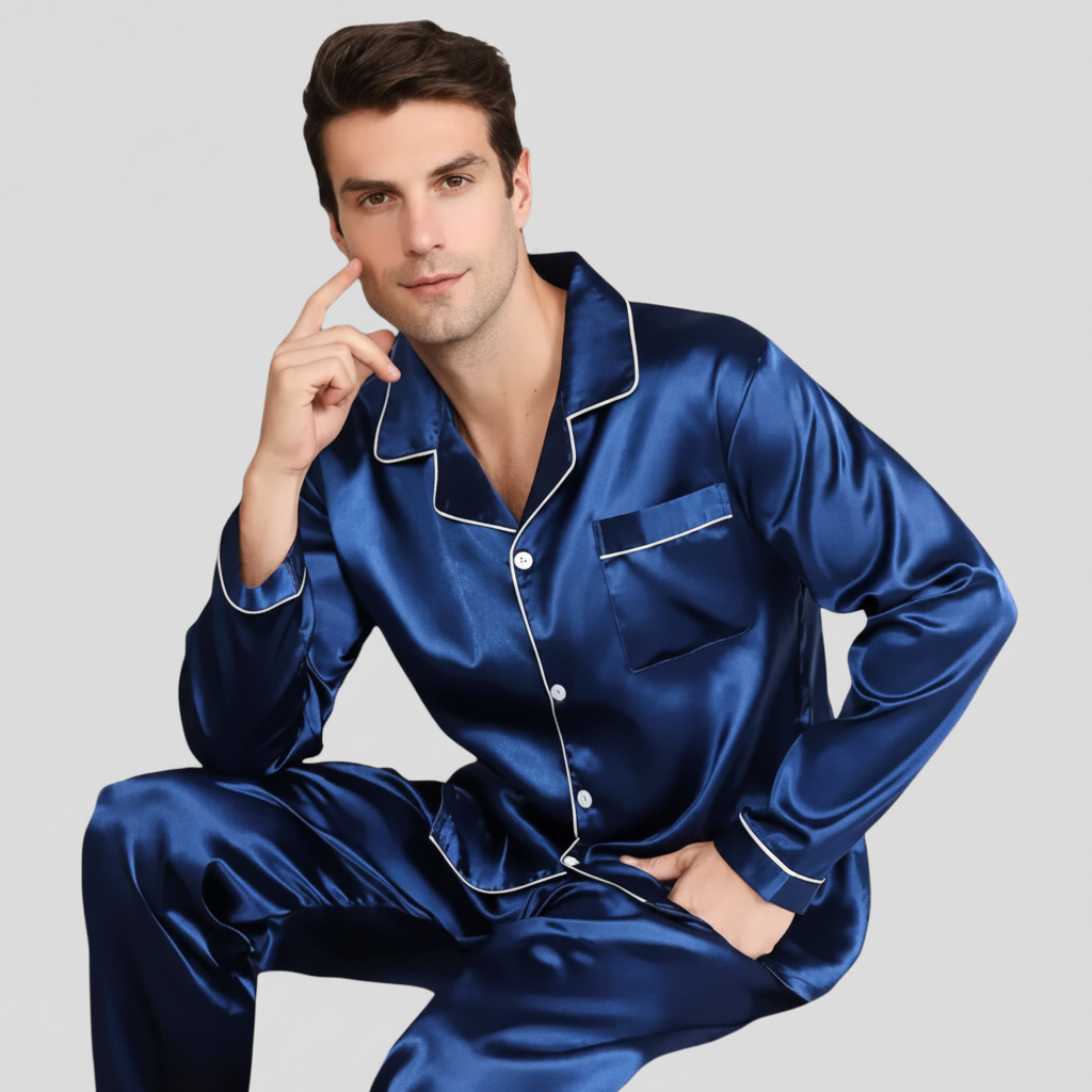 Men's Pigiama Abbigliamento Da Notte Elegante | Notturno - Image 2