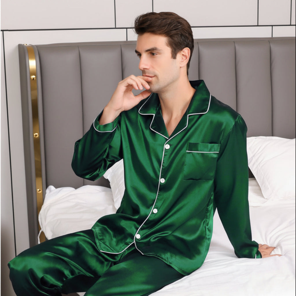 Men's Pigiama Abbigliamento Da Notte Elegante | Notturno - Image 3