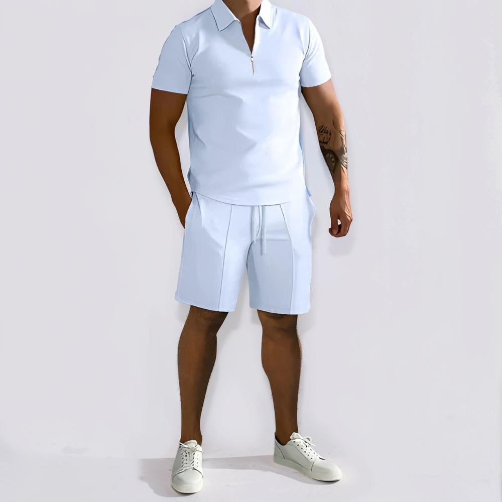Men's Set Di Abbigliamento Polo Estiva Da Uomo Completo Estivo - Image 5
