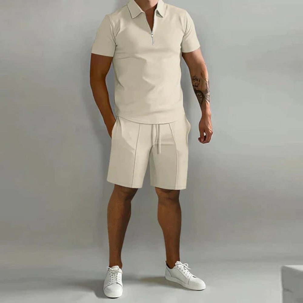 Men's Set Di Abbigliamento Polo Estiva Da Uomo Completo Estivo - Image 7