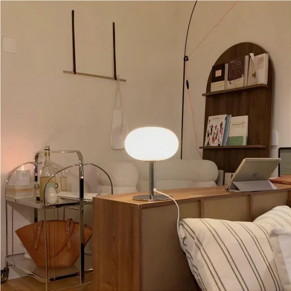LichtLuxe - Elegante Lampada da Tavolo Moderna in Cristallo