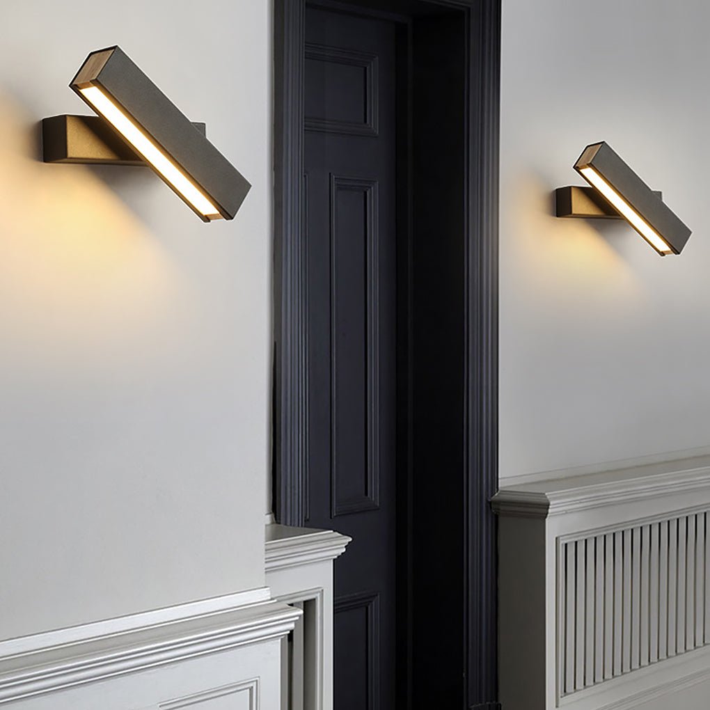ElegantGlow - Lampade da parete LED minimaliste girevoli