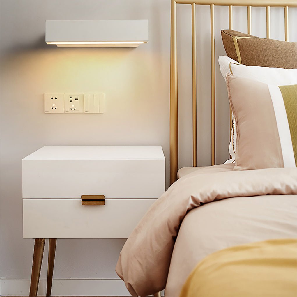 ElegantGlow - Lampade da parete LED minimaliste girevoli
