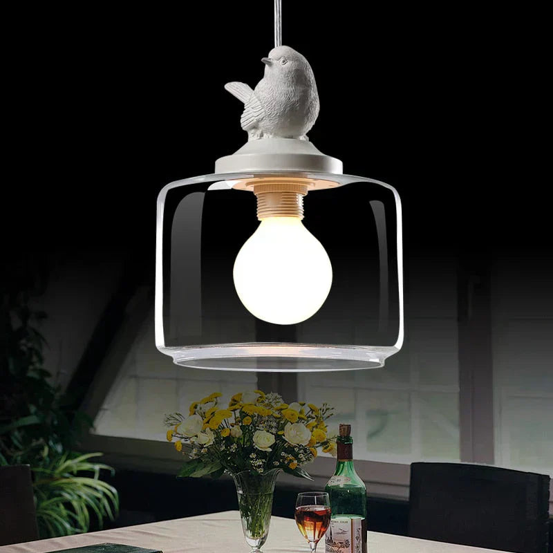 BirdElegance - Pendant Lamp with Natural Design for Living Room and Dining Room