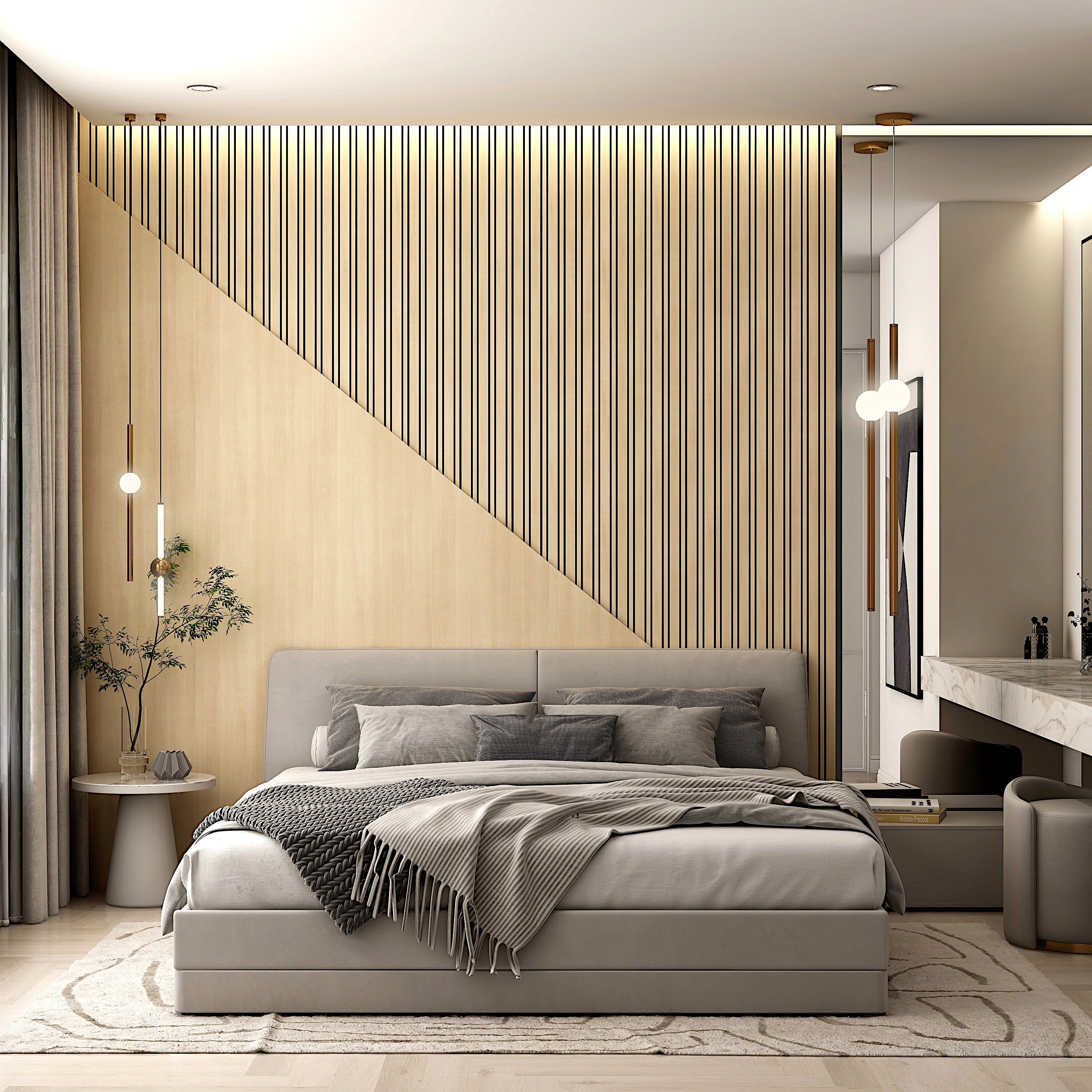 Pannello in legno sottile acustico SlimWide