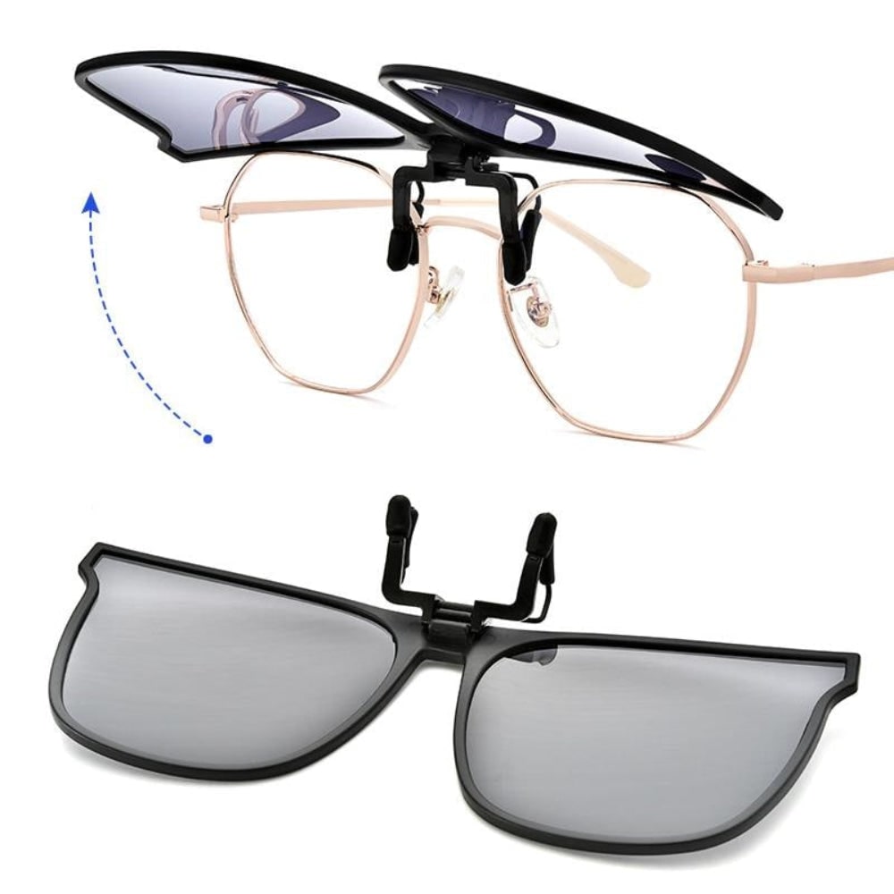 Occhiali Da Sole Polarizzati Occhiali Clip-on Clip-On Pieghevoli Leggere - Image 8