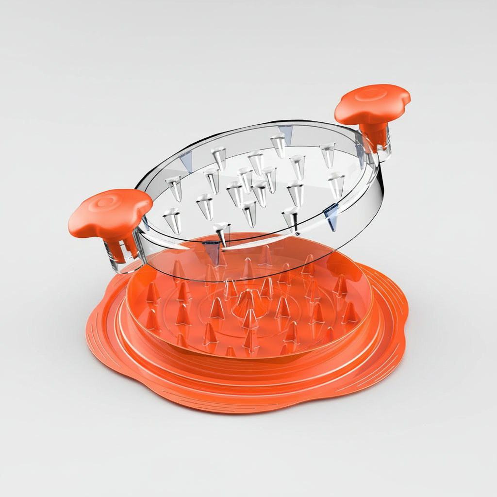 Kitchenware Meat Shredder Manual Plastic Quick Grinding Aid