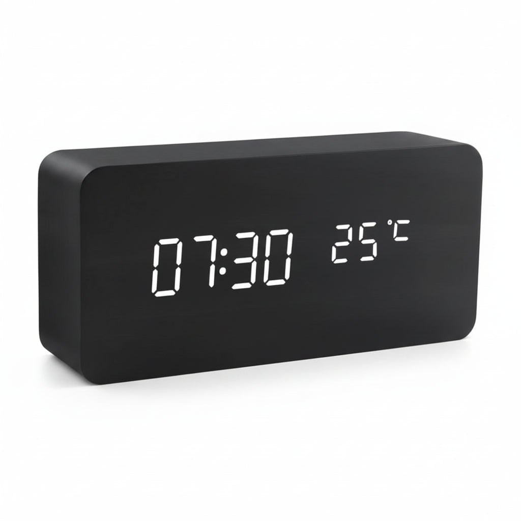 Orologio Digitale Parete Quadrato Moderno Minimalista - Image 9
