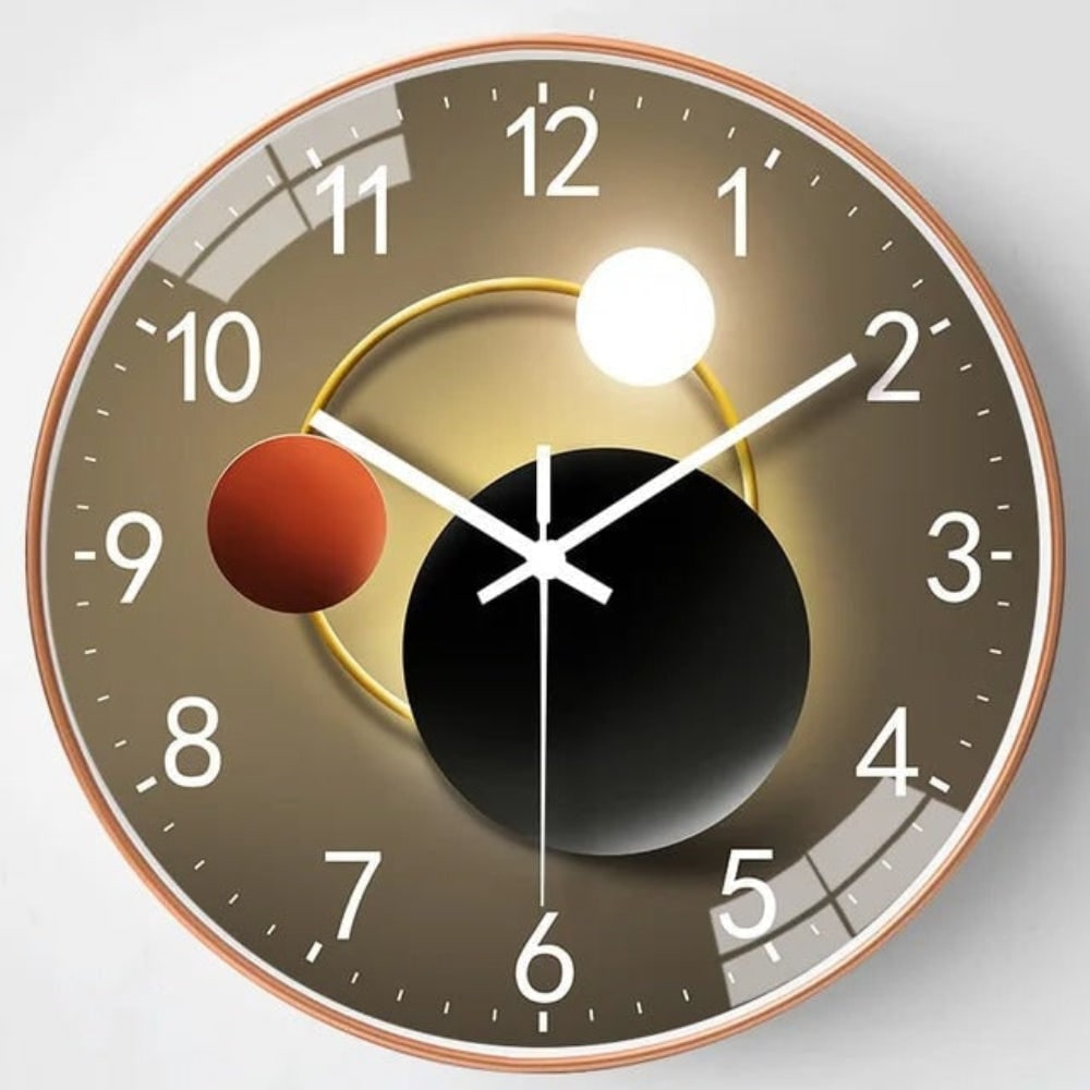 Orologio Parete Moderno Decorativo Forma Rotonda - Image 10