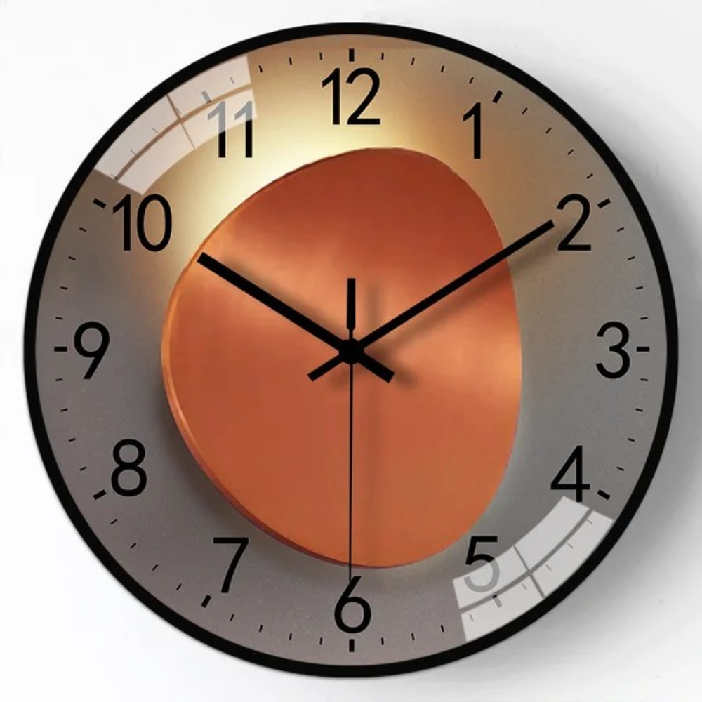 Orologio Parete Moderno Decorativo Forma Rotonda - Image 9